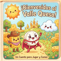 Portada del cuento ¡Bienvenidos al Valle Queso!